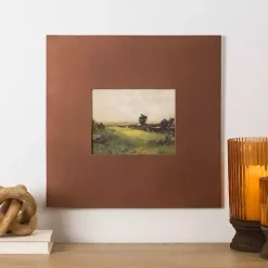 Valley Views Metal Framed Art Print