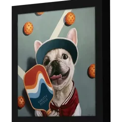 Varsity Pickle Framed Art Print