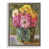 Vintage Floral IV Beaded Framed Art Print