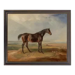 Vintage Horse Framed Art Print