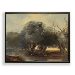 Vintage Landscape Framed Art Print
