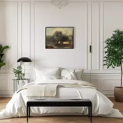 Vintage Landscape Framed Art Print