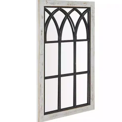 Vista Arched Windowpane Mirror