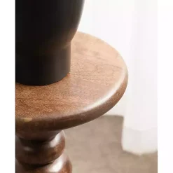 Walnut Brown Tirollo Accent Table
