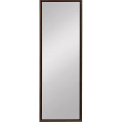Walnut Evans Wood Panel Wall Mirror