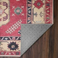 Washable Shary Coral Area Rug, 5x7