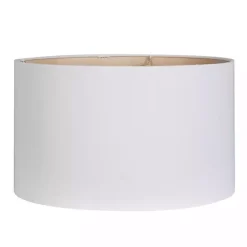 White and Gold Swirl Glass Table Lamps, Set of 2