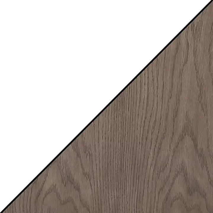 White and Natural Davis Coffee Table