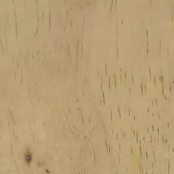 White Boucle Wood Frame Accent Chair