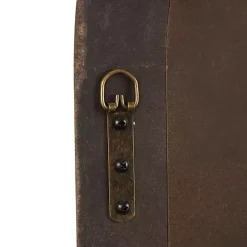 White Layered Frame Oblong Wall Mirror