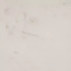 White Marble & Gold Metal Round Cocktail Table