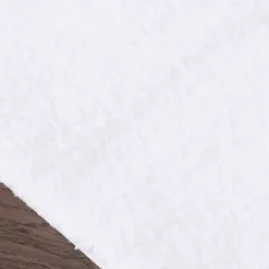 White Marshmallow Contour Bath Mat, 24 in.