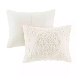 White Medallion Full/Queen 3-pc. Comforter Set