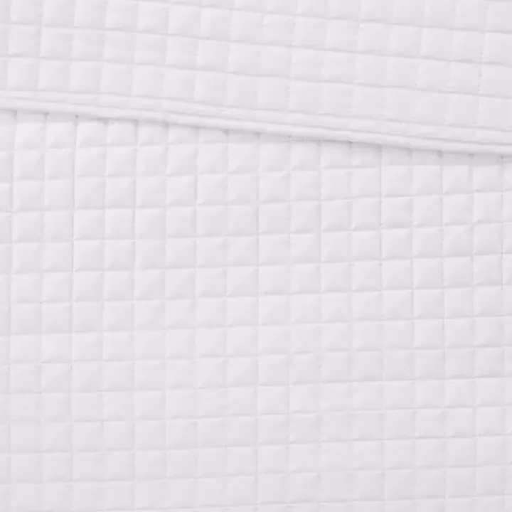 White Nash 3-pc. Reversible Queen Coverlet Set