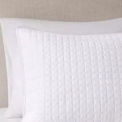 White Nash 3-pc. Reversible Queen Coverlet Set