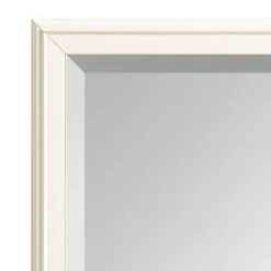 White Oakhurst Rectangle Wall Mirror, 36 in.