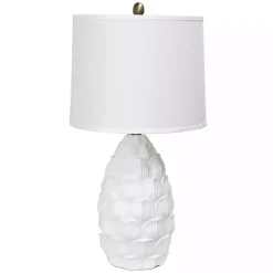 White Petals Table Lamp