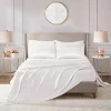 White Satin 6-pc. California King Sheet Set