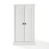 White Seaside Accent Cabinet