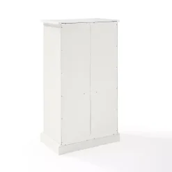 White Seaside Accent Cabinet