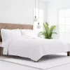 White Stitched Stripes 2-pc. Twin Quilt Set