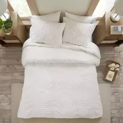 White Tropical California King 3-pc. Comforter Set