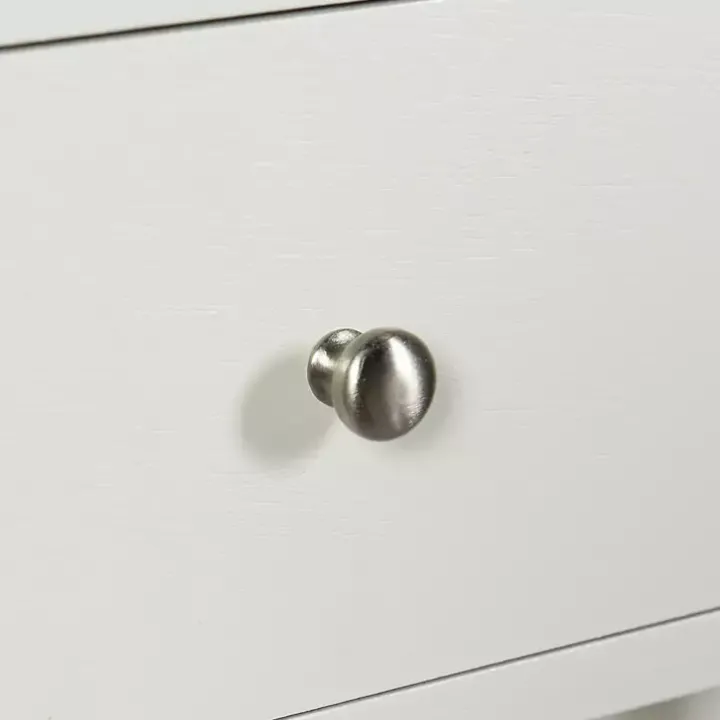 White Wood 1-Drawer Arthur Accent Table