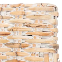 Whitewashed Rattan Cristen Accent Chair