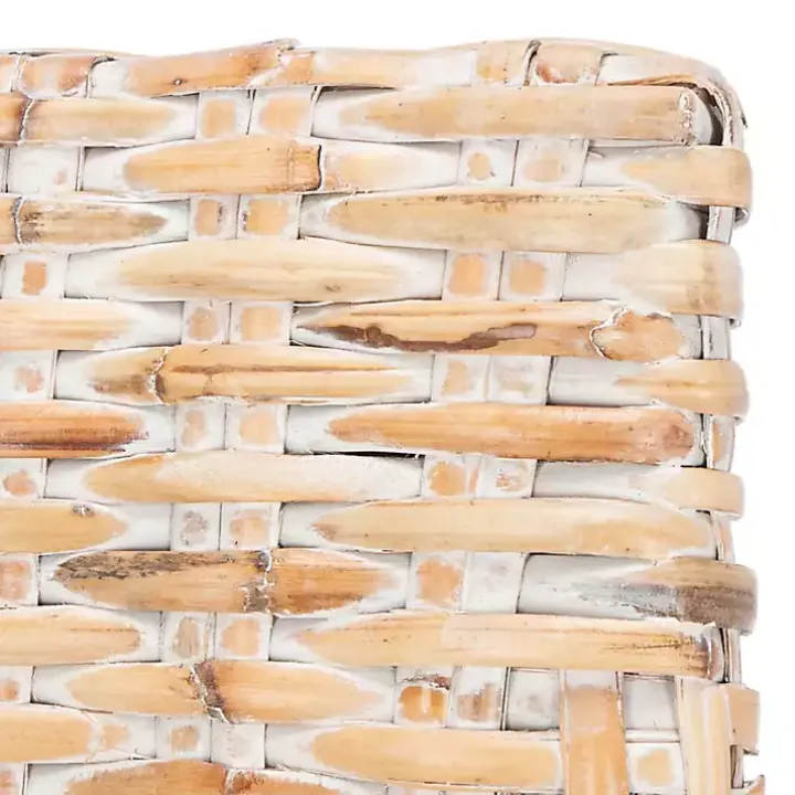 Whitewashed Rattan Cristen Accent Chair