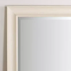 Whitewashed Scoop Maggie Profile Mirror, 28x68 in.