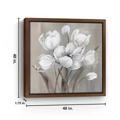 Wild Anemone Framed Canvas Art Print