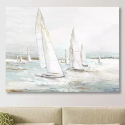 Windswept Sails I Canvas Art Print