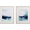 Wispy Waves Framed Art Prints, Set of 2