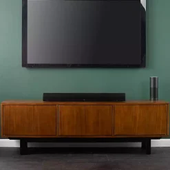Wooden 3-Door Media Cabinet