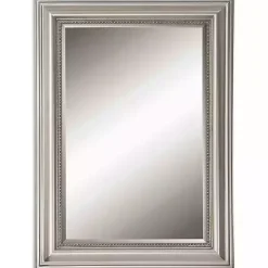 Wooden Silver Leaf Mirror
