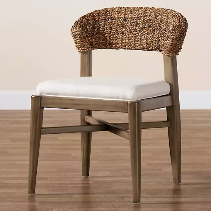 Woven Rattan Modern Bohemian Dining Chair