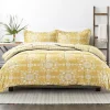 Yellow Daisy Medallion King 3-pc. Comforter Set