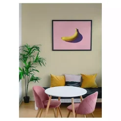 Yellow Textured Cross Woven Peel & Stick Wallpaper