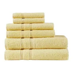 Yellow Turkish Cotton 6-pc. Towel Set