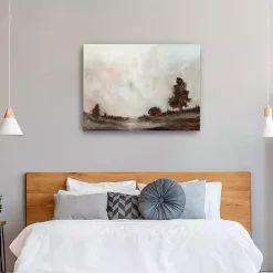 Abstract Dusk Canvas Art Print