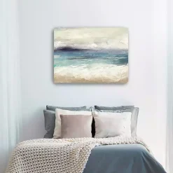 Abstract Seafoam Canvas Wall Art