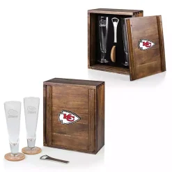 Acacia Kansas City Chiefs Beer Glass Set