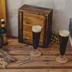 Acacia Kansas City Chiefs Beer Glass Set