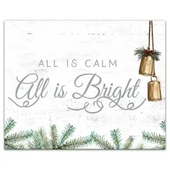 All is Calm Canvas Art Print