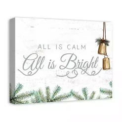 All is Calm Canvas Art Print