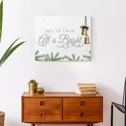 All is Calm Canvas Art Print