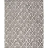 Aloha Gray Botanical Indoor/Outdoor Rug, 6x9
