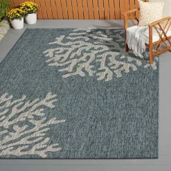 Andros Reef Captiva Outdoor Area Rug, 5x7