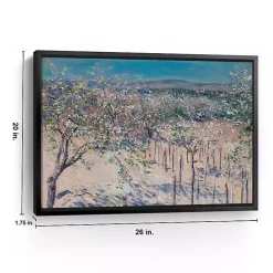 Apple Orchard in Bloom Canvas Art Print, 26x20 in.