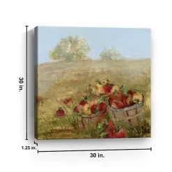 Apple Picking I Canvas Art Print